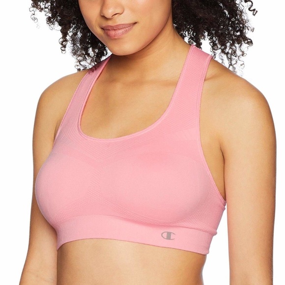 Champion Other - Champion light pink seamless racerback sports bra
